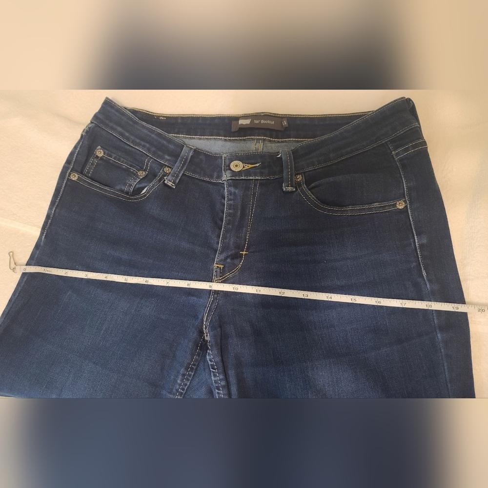 Levi's 518 Bootcut Jeans-Dark Wash Size 11 - Picture 7 of 11